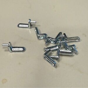 Ikea metal shelf support clips